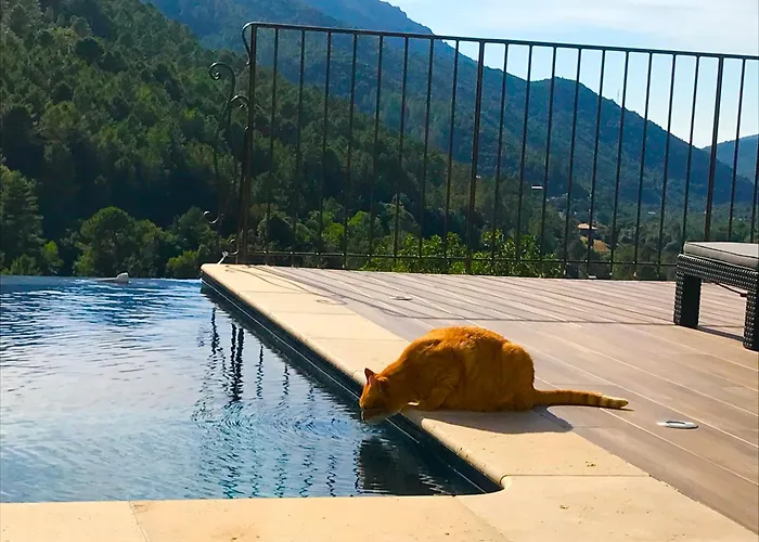 Tatil Evi A Funtana Montestremo, Balagne, Haute Corse *